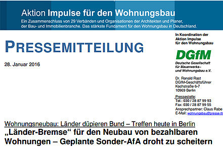 Pressemitteilung Länder-Bremse