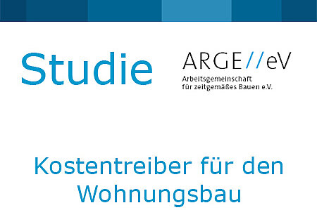 Studie: Kostentreiber für den Wohnungsbau